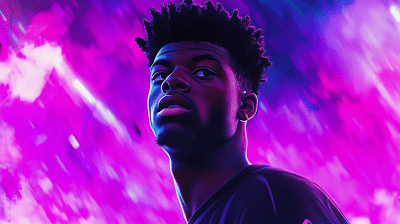 Lil Nas X in Soccer Video Game