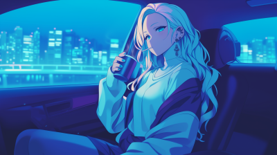 Relaxing in the Car