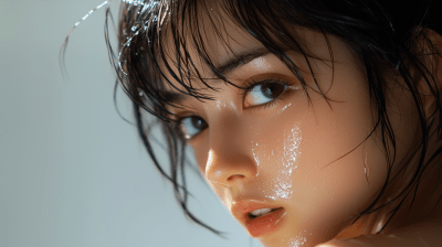 Beautiful Japanese Woman Portrait
