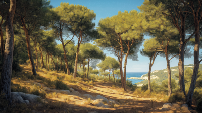 Mediterranean Pine Forest