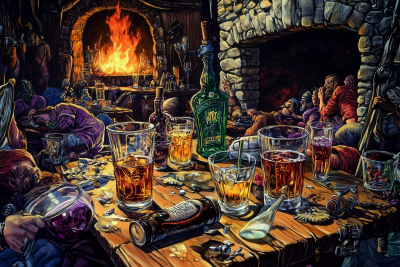 Fantasy Tavern Scene