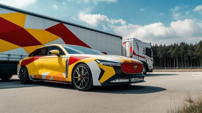 Colorful Concept Sedan