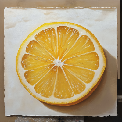 Stylized Lemon Slice