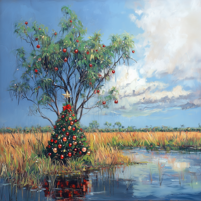 Kakadu Christmas Card