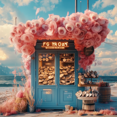 Futuristic Oyster Shop