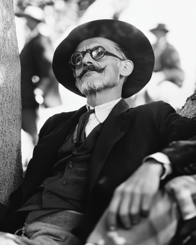 Henri Cartier Bresson Photograph of James Joyce