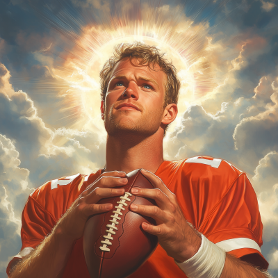 Divine Portrait of an Athlete