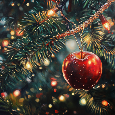Beautiful Christmas Tree Detail