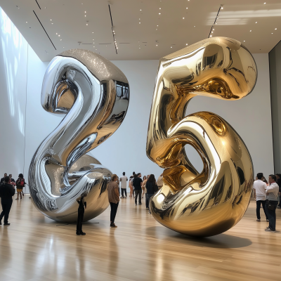 Gigantic Abstract Statues