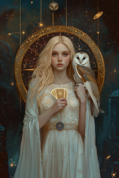 Tarot Reader Portrait