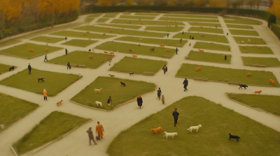 Wes Anderson Dog Park