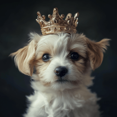 Puppies with Crowns