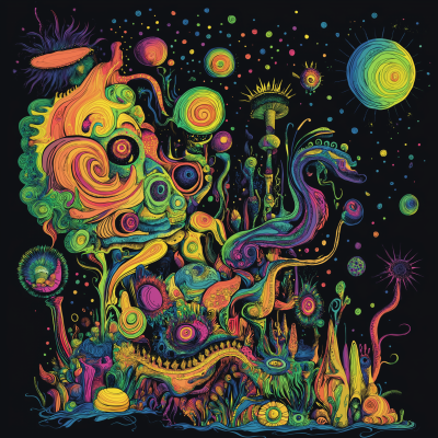 Psychedelic Abstract Art