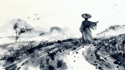 Traditional Singer in Barley Field
