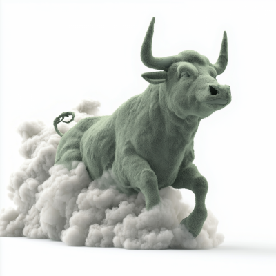 Green Bull Cloud