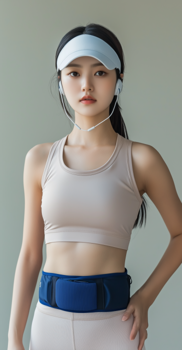 Korean Woman in Gym Wear