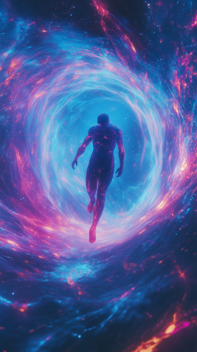 Dissolving Figure in Cosmic Vortex