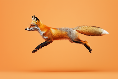 Jumping Fox