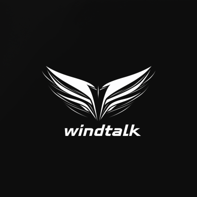 Windtalk Logo Design