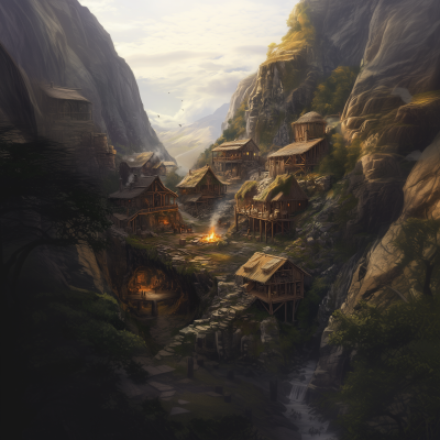 Charming Mountain Village