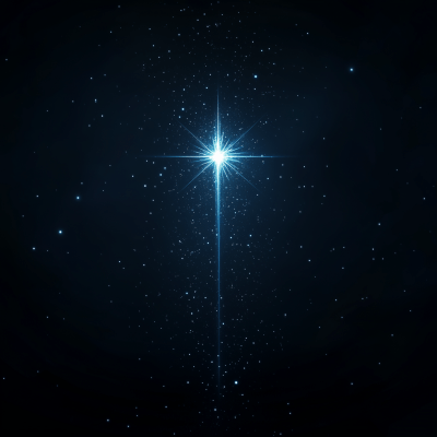 Starlit Christmas Night