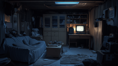 Abandoned Basement in Rural China