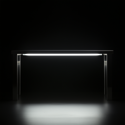 Stainless Steel Table Silhouette