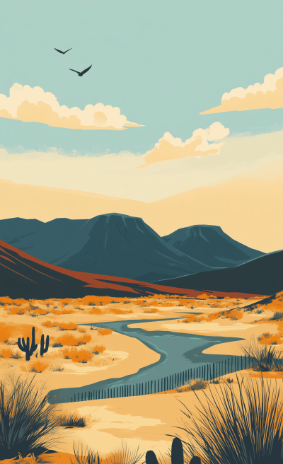 Rio Grande Valley Landscape