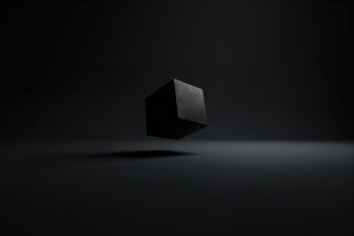 Dark Floating Cube