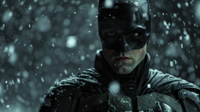 The Batman in Snow