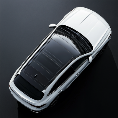 Birdseye View of Genesis GV70 Moonroof
