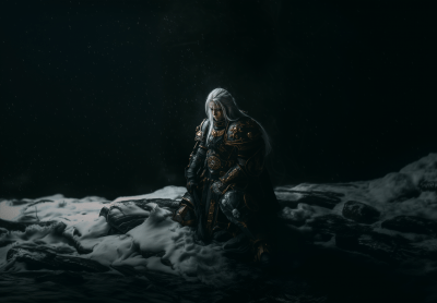 Tough Warrior Character