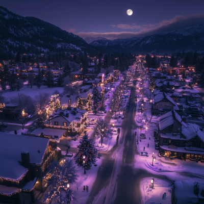 Cyberpunk Christmas in Leavenworth