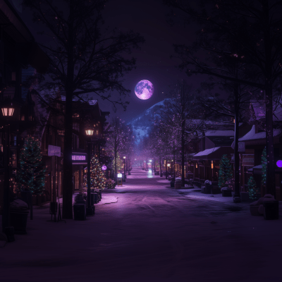 Cyberpunk Christmas in Leavenworth