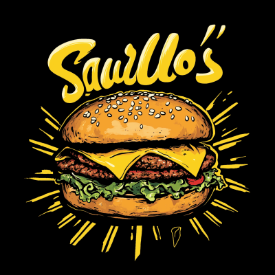 Sarullo’s Burger Logo