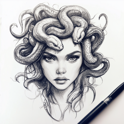 Medusa Illustration