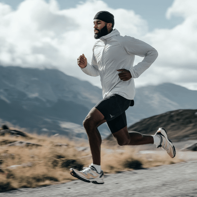 Runner in Action