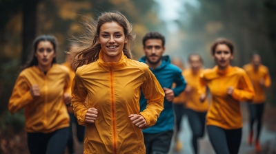 Group of Runners