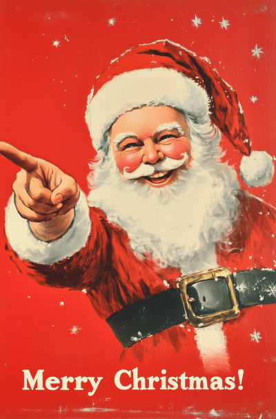 Vintage Christmas Card
