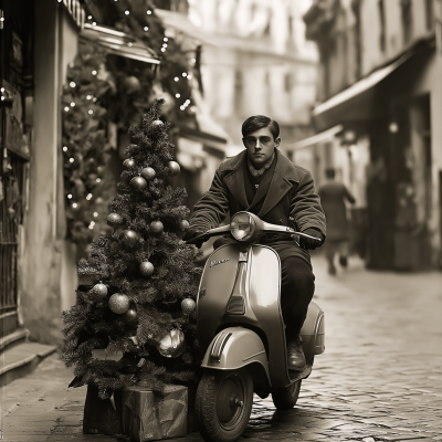 Vintage Christmas in Italy
