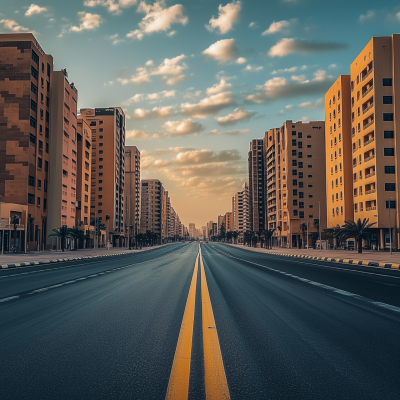 Road in Saudi Arabia