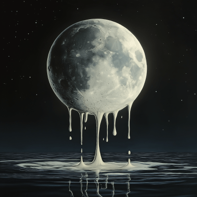 Dissolving Moon