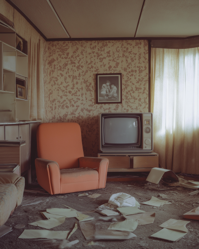 Abandoned Living Room