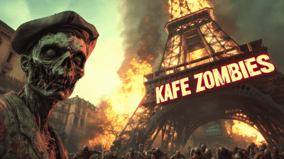 Zombie Apocalypse at the Eiffel Tower