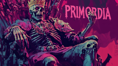 Zombie Medieval King on Throne