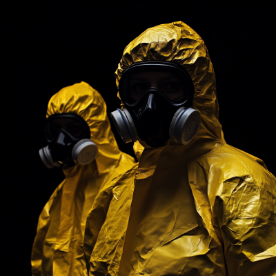 Biohazard Suit Duo
