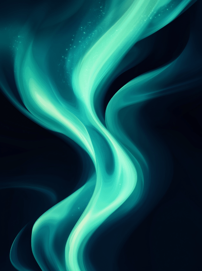 Northern Lights Illustration