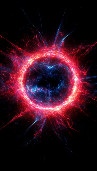 Colorful Light Explosion