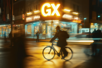 People in Motion with Labels