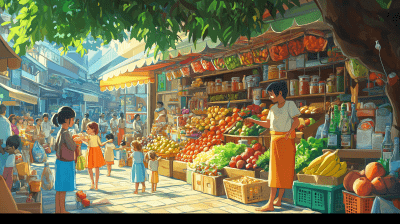 Ramu’s Colorful Shop